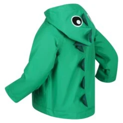 Regatta Childrens/Kids Dinosaur Waterproof Jacket (Jellybean Green) -Hiking Equipment Store k00d9917fe42ac7efdcab541000936d3f