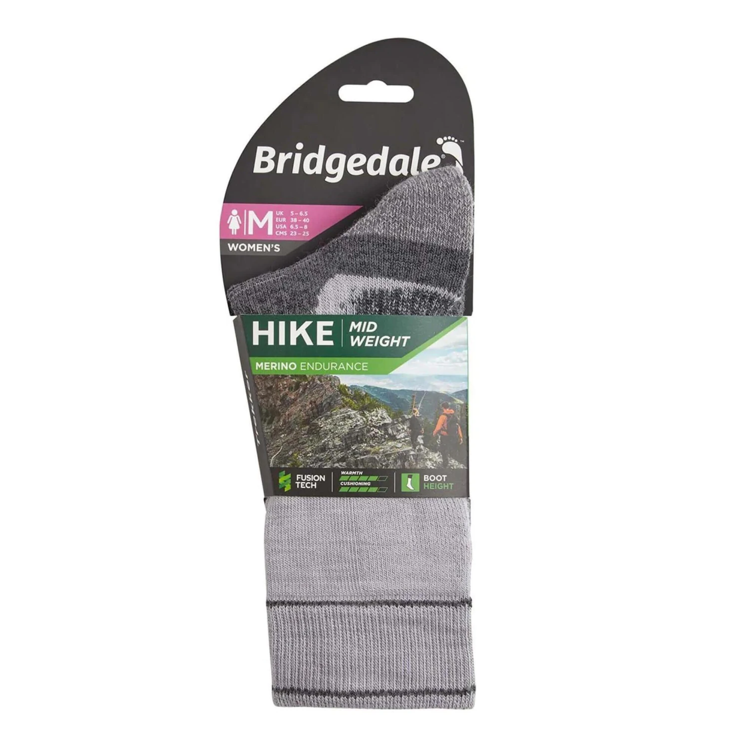 Bridgedale HIKE Midweight Merino Performance Boot Original Women's 3 Bridgedale HIKE Midweight Merino Performance Boot Original Women's
