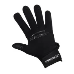 Unisex Adult Gaelic Gloves (Black)