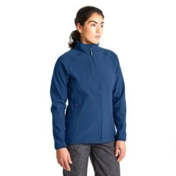 Craghoppers Womens/Ladies Expert Basecamp Soft Shell Jacket (Dark Navy) -Hiking Equipment Store k037ffd35d1f8f8beda21697cb22faac3