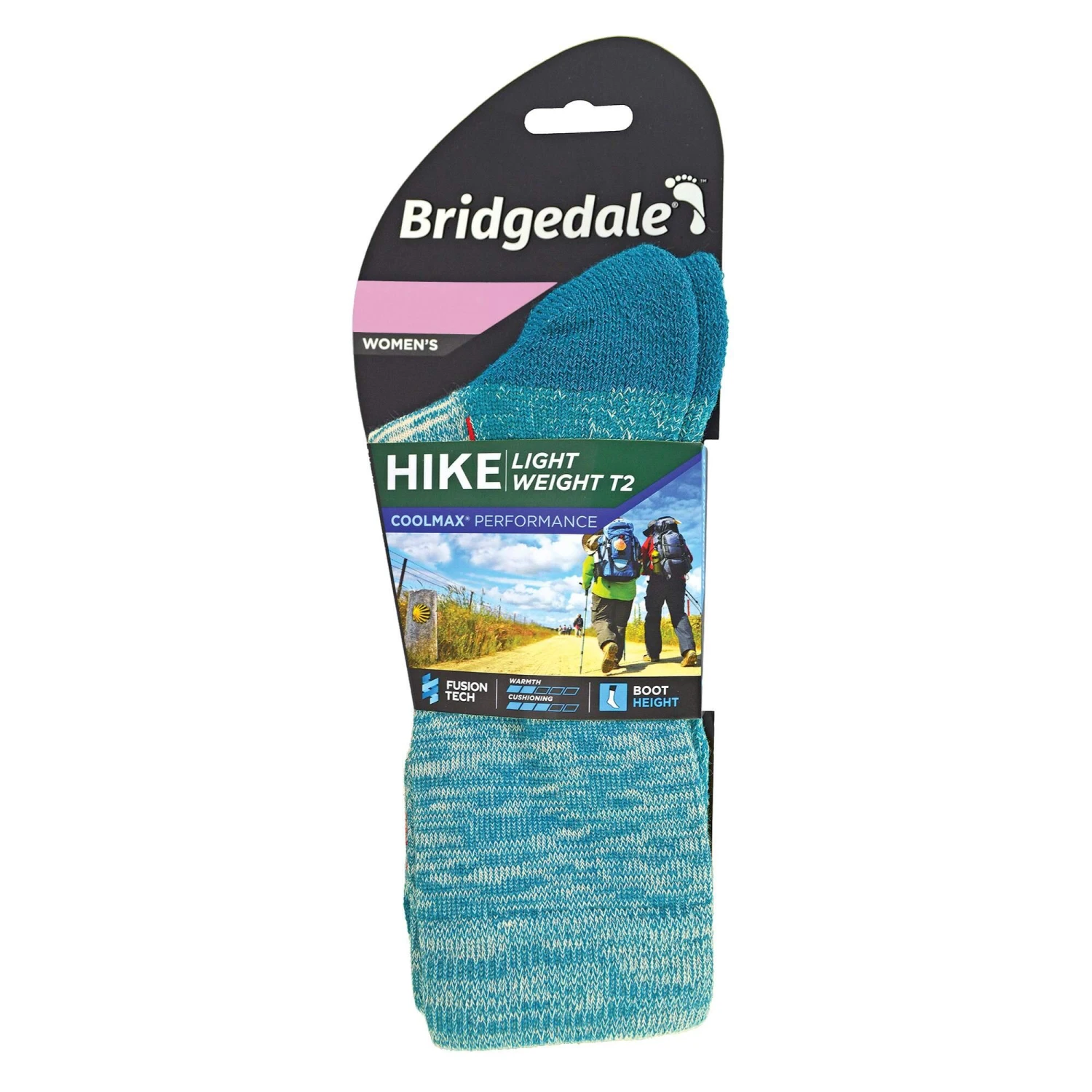 Bridgedale HIKE Lightweight T2 Coolmax Performance Boot Women's 6 Bridgedale HIKE Lightweight T2 Coolmax Performance Boot Women's - Image 4