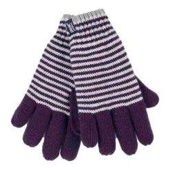 Ladies Striped Fleece Lined Knitted Warm Winter Thermal Gloves 14 Ladies Striped Fleece Lined Knitted Warm Winter Thermal Gloves -Hiking Equipment Store k130663a3262927c74bc5b5ac4c4f6a15