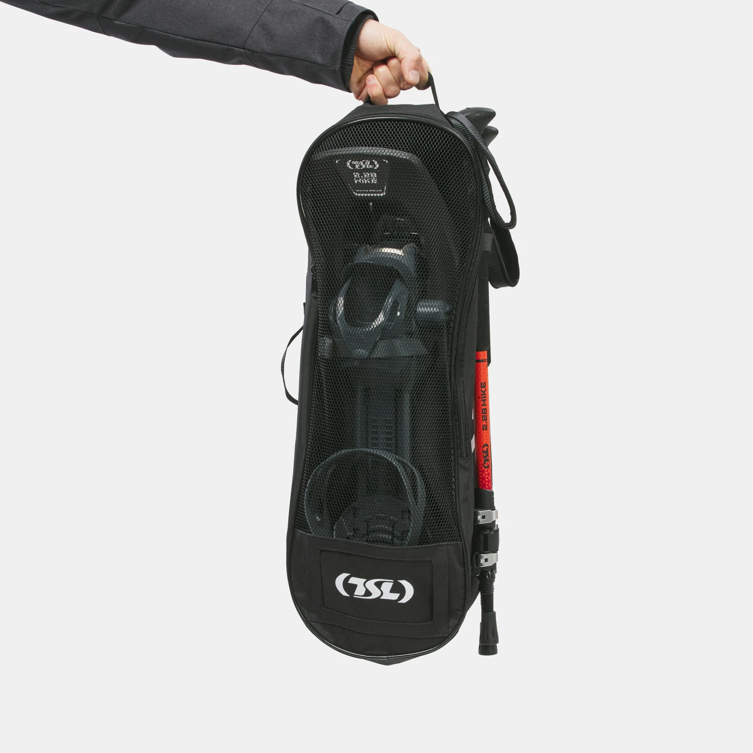 Large Deck Snowshoes PACK - TSL 2.28 HIKE Black - And HIKE Alu 3 Poles 9 Large Deck Snowshoes PACK - TSL 2.28 HIKE Black - And HIKE Alu 3 Poles - Image 7