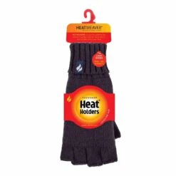 Ladies Solid Knitted Fleece Lined Thermal Fingerless Gloves -Hiking Equipment Store k175ed45059f24d43f49d18e6da159566