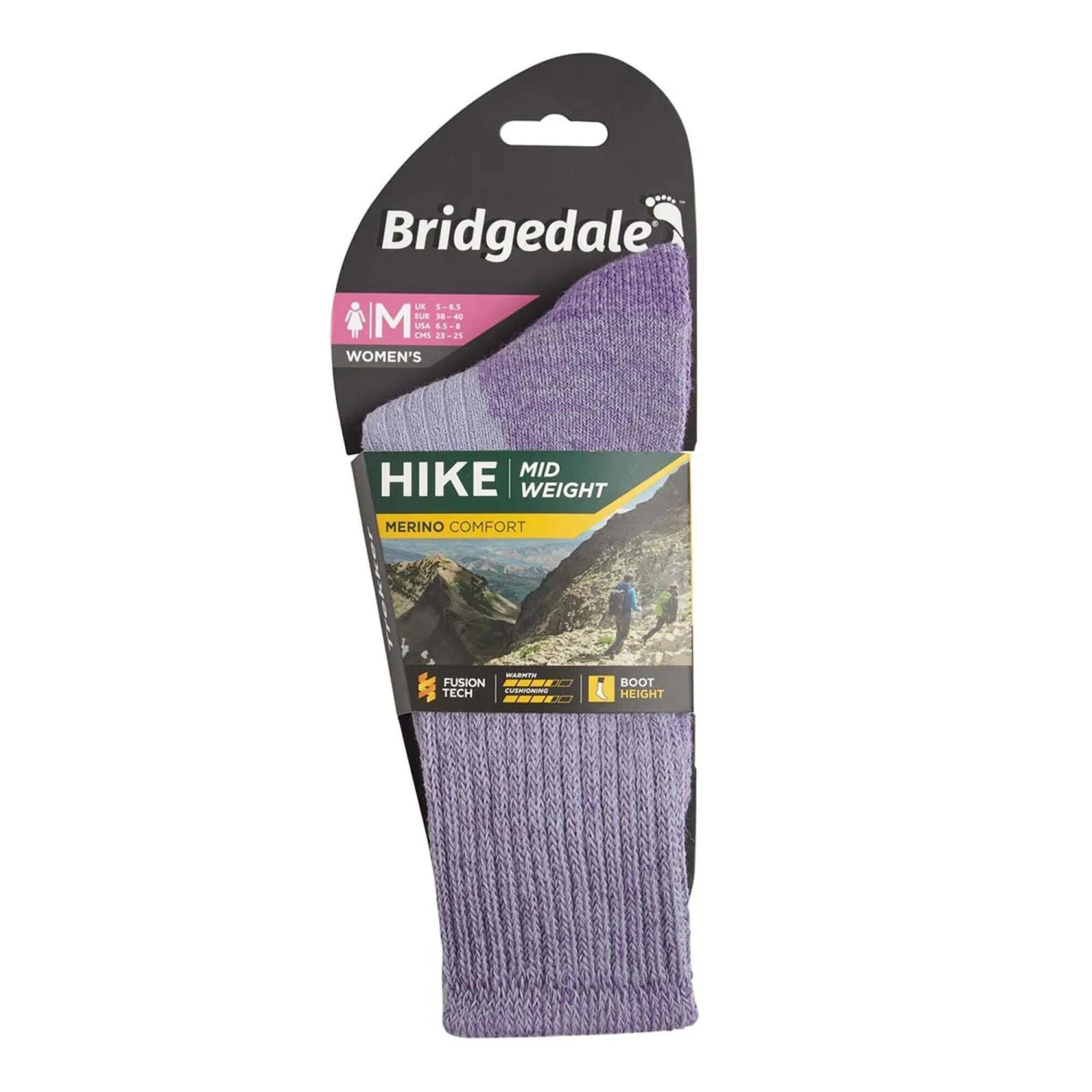 Bridgedale HIKE Midweight Merino Comfort Boot Women's 3 Bridgedale HIKE Midweight Merino Comfort Boot Women's