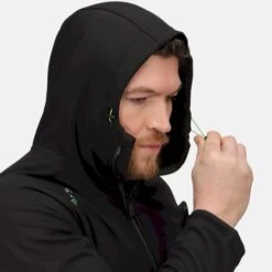 Regatta Mens Surrender Soft Shell Jacket (Iron/Black) -Hiking Equipment Store k1b80ceee4cd202cef96c6cdc1115e1ab