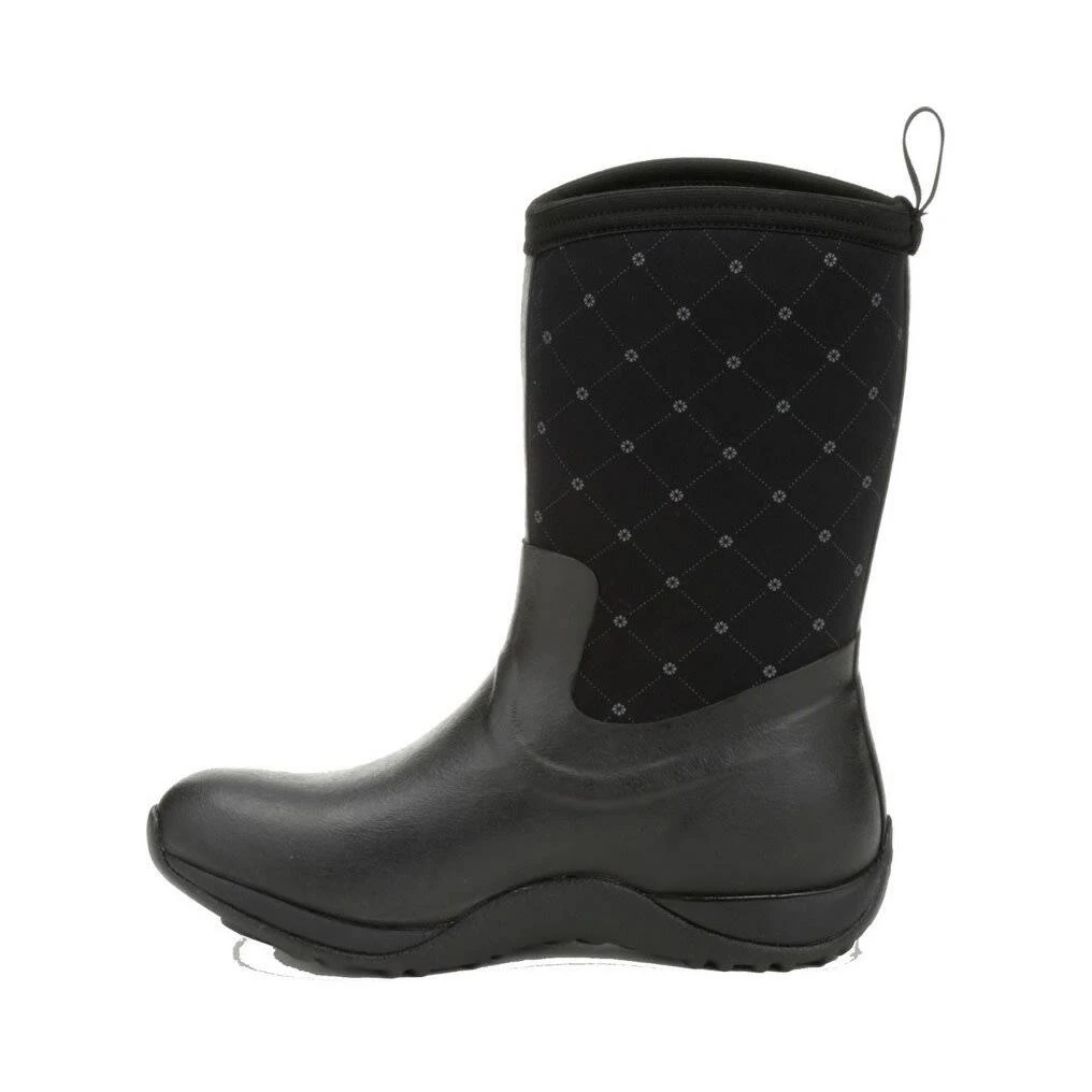 Muck Boots Unisex Arctic Weekend Pull On Wellington Boots (Black Quilt) 4 Muck Boots Unisex Arctic Weekend Pull On Wellington Boots (Black Quilt) - Image 2