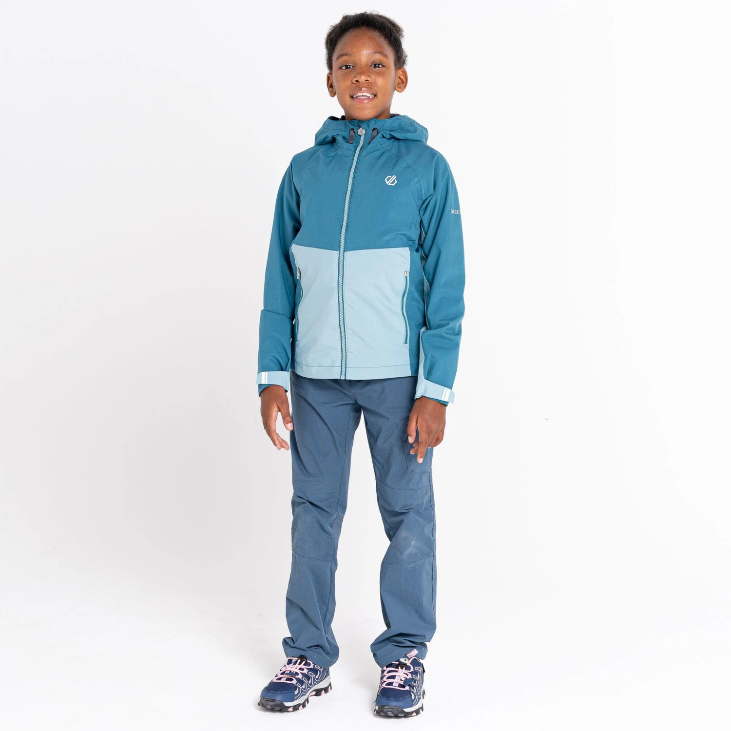 Dare 2b In The Lead II Kids' Hiking Waterproof Jacket 4 Dare 2b In The Lead II Kids' Hiking Waterproof Jacket - Image 2