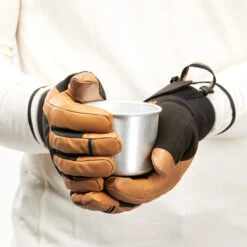 Adult Mountain Trekking Waterproof Leather Gloves MT900 Brown 14 Adult Mountain Trekking Waterproof Leather Gloves MT900 Brown -Hiking Equipment Store k20343b2aa61d19f497aa196a0118e118