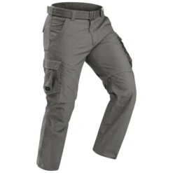 Men's Travel Trekking Zip-Off Cargo Trousers - Travel 100 Zip-Off -Hiking Equipment Store k2200827453693d21bdb02658cd88cf38