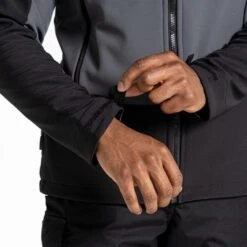 Craghoppers Mens Expert Softshell Hooded Active Soft Shell Jacket (Poseidon Blue/Navy) -Hiking Equipment Store k27dcd9514fd64cd7d846dcf7b5e8e9d8