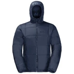 Hiking Equipment Store 22 Jack Wolfskin Bergland Insulated Mens Jacket Night Blue