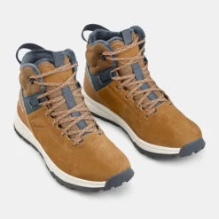 Quechua Kids' Warm And Waterproof SH500 Lace-up Leather Hiking Shoes - Size 2.5 -Hiking Equipment Store k2ea2de49fea7e38ef2377a043983f9c7