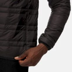 Regatta Mens Firedown Padded Jacket (Black) -Hiking Equipment Store k3418eeb37c94cb720b4f7a1e7f34b3b9