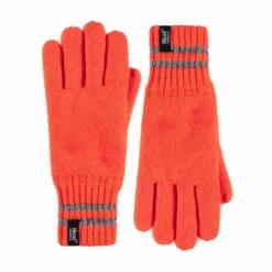 Mens Hi Vis Reflective Fleece Lined Thermal Winter Gloves 10 Mens Hi Vis Reflective Fleece Lined Thermal Winter Gloves -Hiking Equipment Store k38bfe2e1f8c5ea37e39c26e3c44b81c9