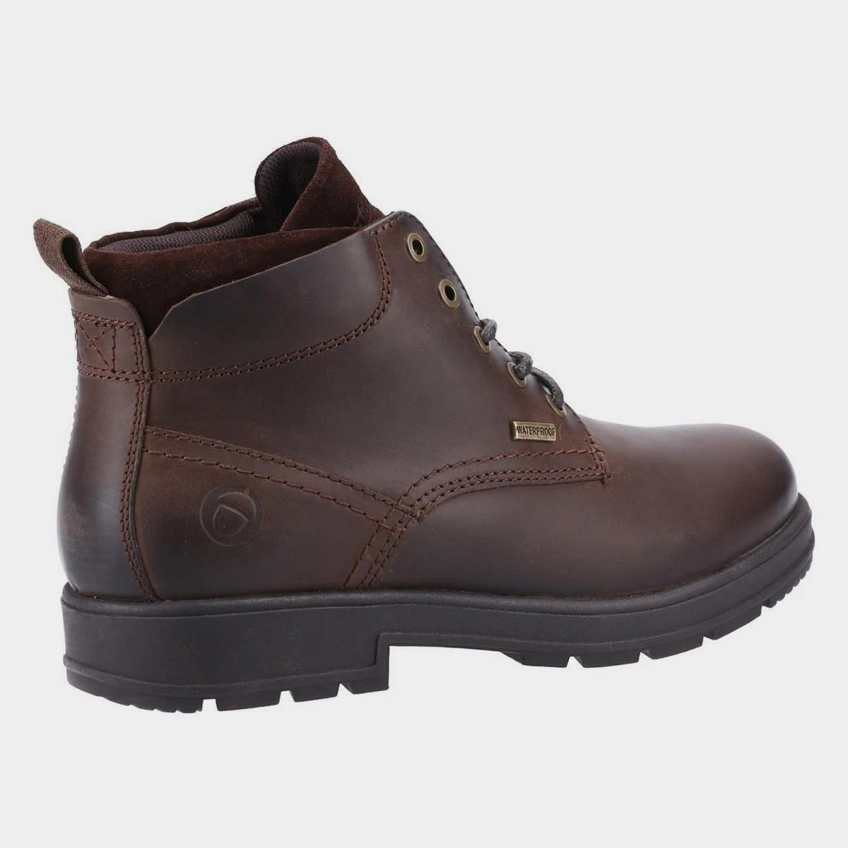 Cotswold Mens Winson Lace Leather Boots (Brown) 6 Cotswold Mens Winson Lace Leather Boots (Brown) - Image 4