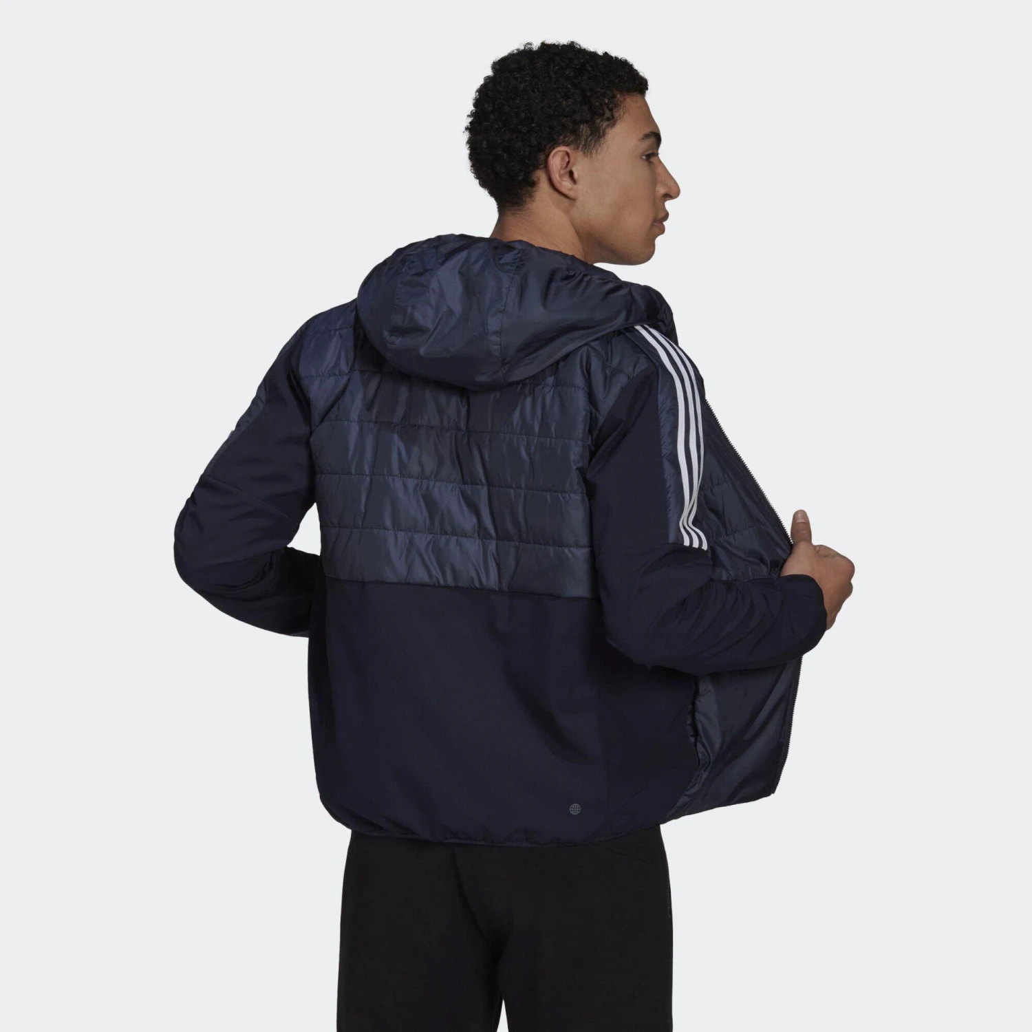ADIDAS Essentials Insulated Hooded Hybrid Jacket 20 ADIDAS Essentials Insulated Hooded Hybrid Jacket - Image 19