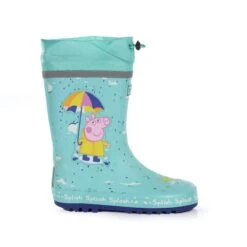 Regatta Childrens/Kids Peppa Pig Splash Square Wellington Boots (Aruba Blue) 9 Regatta Childrens/Kids Peppa Pig Splash Square Wellington Boots (Aruba Blue) -Hiking Equipment Store k416c5ce2917de2289a4fa77a2b541b69