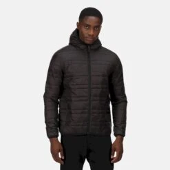 Regatta Mens Firedown Padded Jacket (Black) -Hiking Equipment Store k459b1fc1f405e7cb1fafc7c523d1e789