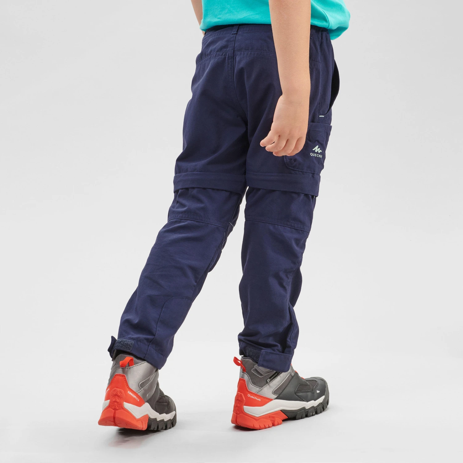 Quechua Kids' Hiking Zip-Off Trousers MH500 2 17 Quechua Kids' Hiking Zip-Off Trousers MH500 2 - Image 15