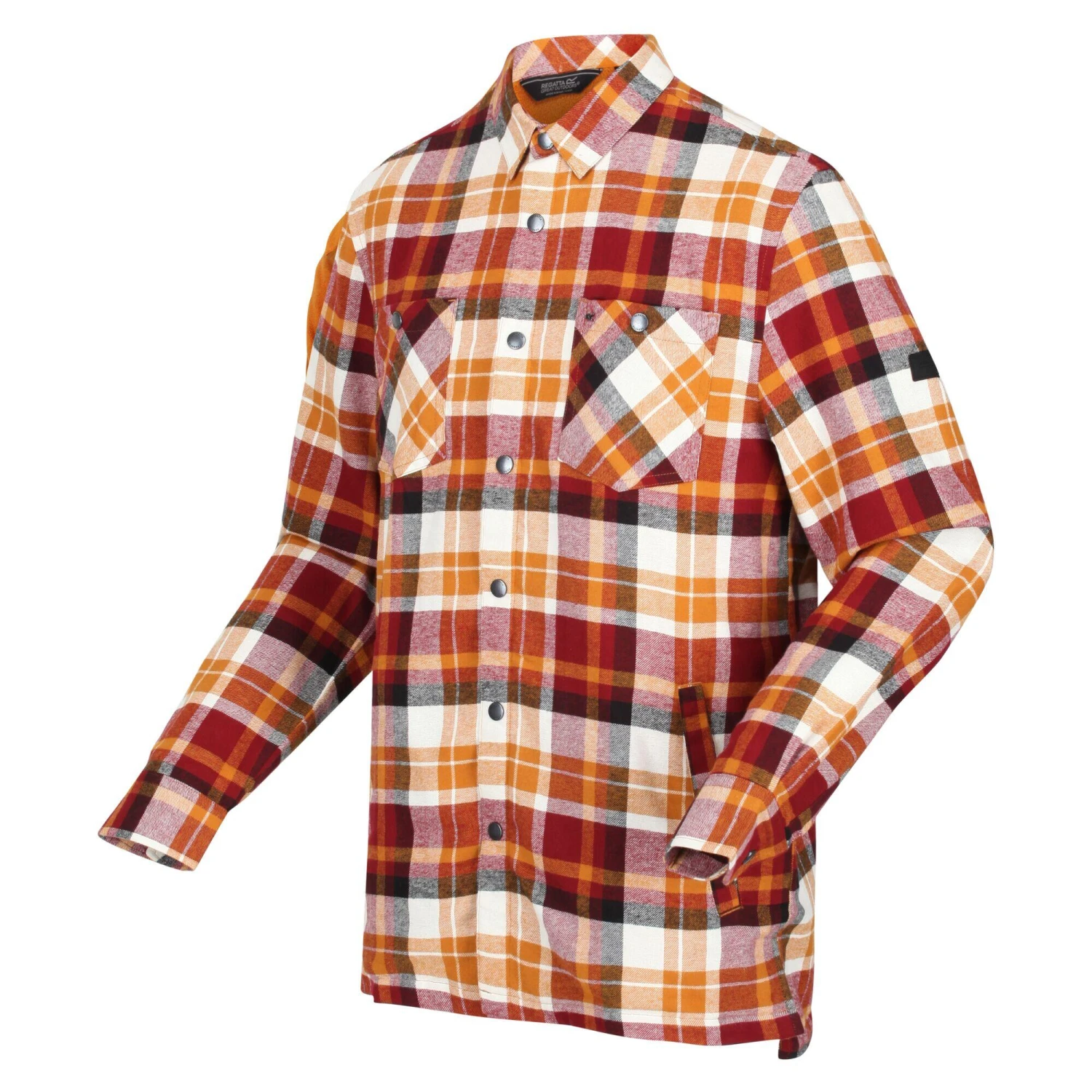 Regatta Thamos Men's Walking Long Sleeve Fleece Shirt 3 Regatta Thamos Men's Walking Long Sleeve Fleece Shirt