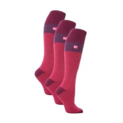3 Pack Ladies Winter 2.3 TOG Thermal Long Knee High Ski Socks -Hiking Equipment Store k4f2596d9bef46e220e23f894872d6692