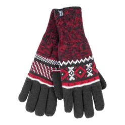 Mens Nordic Fairisle Knitted Fleece Lined Winter Thermal Gloves -Hiking Equipment Store k50de0e38dfe935a97be86e43d4e1428e