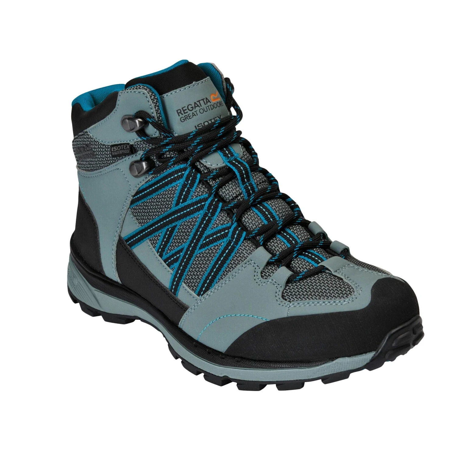 Regatta Womens/Ladies Samaris Mid II Hiking Boots (Stormy Sea) 3 Regatta Womens/Ladies Samaris Mid II Hiking Boots (Stormy Sea)