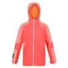 Regatta Childrens/Kids Rayz Waterproof Jacket (Neon Peach/Fusion Coral) -Hiking Equipment Store k57a08c0d42400a348fb0be75116fee54