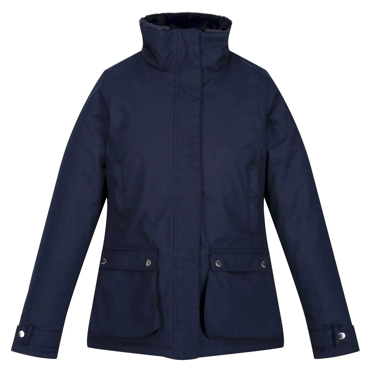 Regatta Womens/Ladies Leighton Waterproof Jacket (Navy) 3 Regatta Womens/Ladies Leighton Waterproof Jacket (Navy)