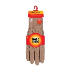 Ladies Fleece Lined Cable Knit 2.3 TOG Thermal Gloves -Hiking Equipment Store k663e6bc9c7410279d1d88ce3d23f63ec