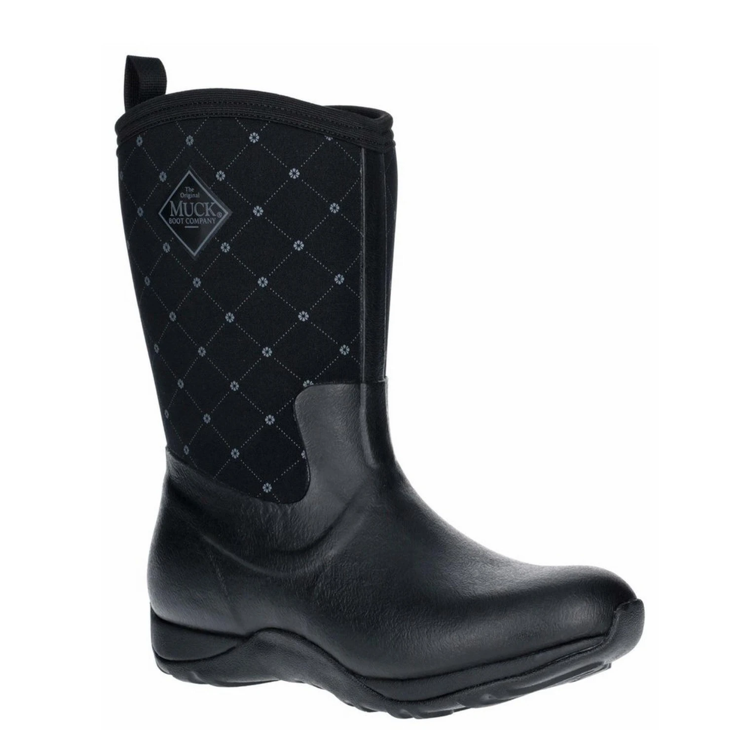 Muck Boots Unisex Arctic Weekend Pull On Wellington Boots (Black Quilt) 5 Muck Boots Unisex Arctic Weekend Pull On Wellington Boots (Black Quilt) - Image 3