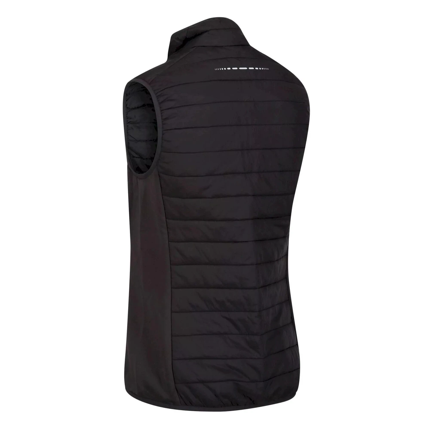 Regatta Womens/Ladies Halton V Softshell Body Warmer (Black/Ash) 6 Regatta Womens/Ladies Halton V Softshell Body Warmer (Black/Ash) - Image 4