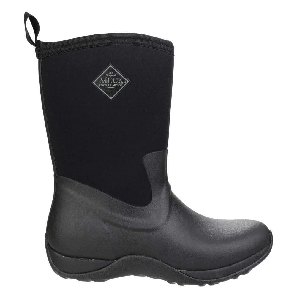Muck Boots Unisex Arctic Weekend Pull On Wellington Boots (Black Quilt) 9 Muck Boots Unisex Arctic Weekend Pull On Wellington Boots (Black Quilt) - Image 7