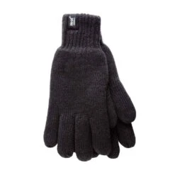 Mens Winter Warm Fleece Lined Thermal Gloves With Heatweaver Lining