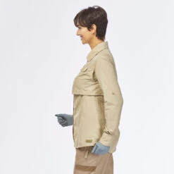 Women's Anti-UV Long-sleeved Desert Trekking Shirt DESERT 900 -Hiking Equipment Store k7232b133a0c63fbe32842dae8ff03c52