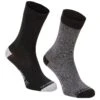 Craghoppers Mens Nosilife Walking Hiking Socks (Pack Of 2) (Charcoal/Soft Grey Marl) 1 Craghoppers Mens Nosilife Walking Hiking Socks (Pack Of 2) (Charcoal/Soft Grey Marl) -Hiking Equipment Store k73c78914c9386f1a5ee1406369444851