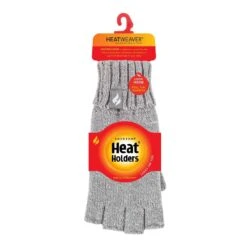 Ladies Solid Knitted Fleece Lined Thermal Fingerless Gloves -Hiking Equipment Store k766fdc8c6abe496a01fcc36ee9eaf09a