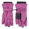 Childrens Pink Winter Fleece Lined Waterproof Thermal Snow Ski Gloves -Hiking Equipment Store k7b376af7f0f97833c035ba44264f8d87
