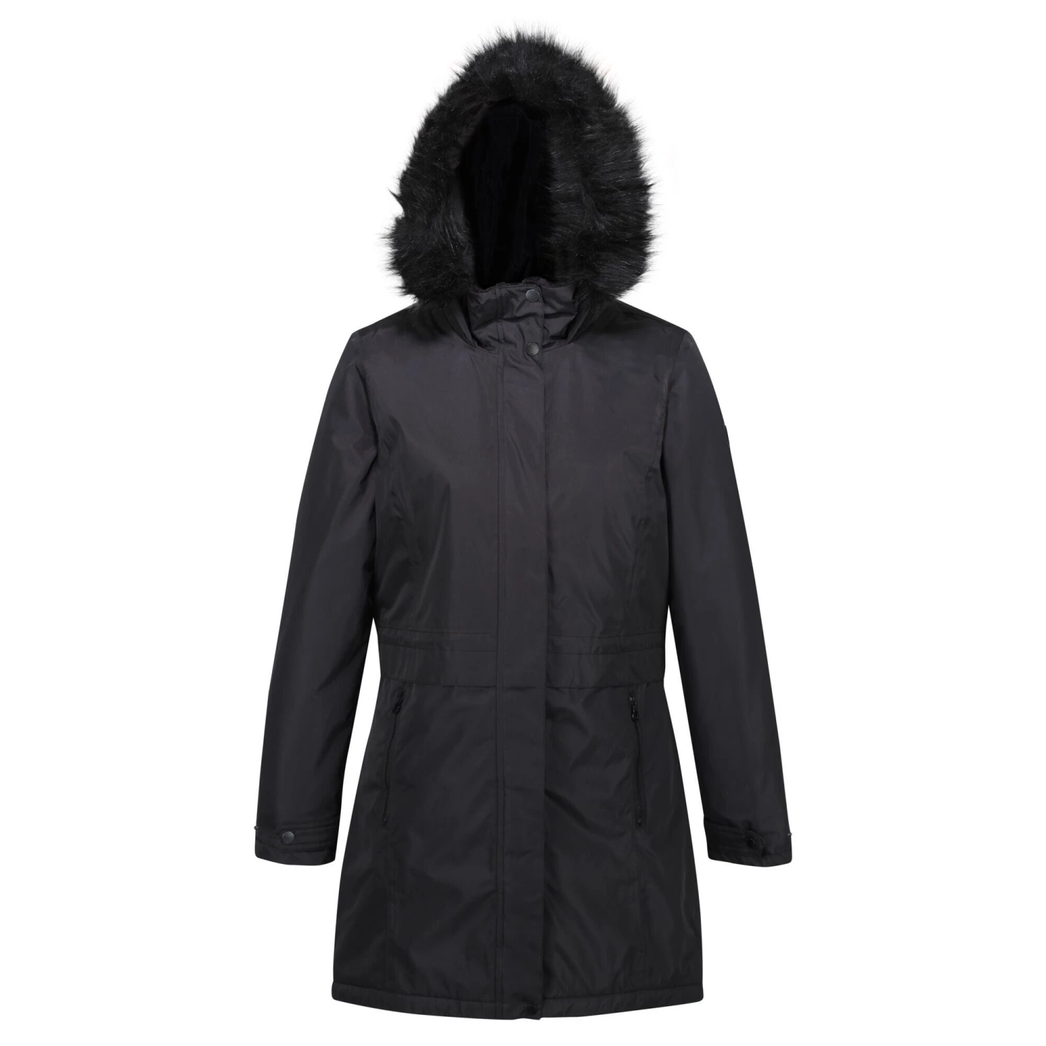 Regatta Womens/Ladies Lexis Parka (Black) 3 Regatta Womens/Ladies Lexis Parka (Black)