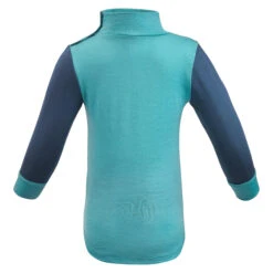 WEDZE Baby Ski Base Layer Top, Undershirt Merino Wool MERIWARM Turquoise -Hiking Equipment Store k864d0170e7b32da17937f87840c20d59