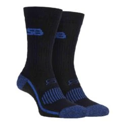 Mens Cotton Sport Socks With Terry Cushioned Reinforced Foot