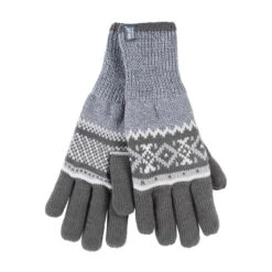 Mens Nordic Fairisle Knitted Fleece Lined Winter Thermal Gloves -Hiking Equipment Store k96bf6dc60c33ac89990b259e96207202