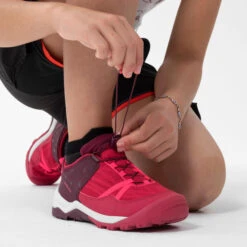 Quechua Kids’ Crossrock Hiking Shoes With Quick Lacing, Turquoise, From Size 35 To 38 -Hiking Equipment Store k97ea7ec2c395c4871bcbff1ca71e970d