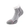 Mens Run Ankle Socks (White/Grey) -Hiking Equipment Store k9bfa680cdabb1a14be1cf5bbf868b457
