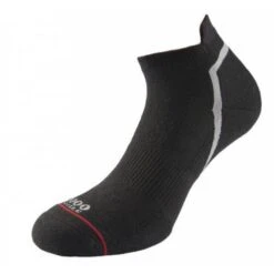 Womens/Ladies Active Trainer Socks (Black)