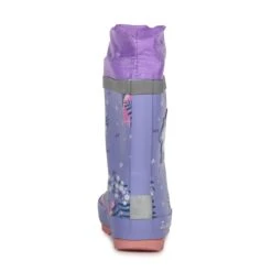 Regatta Childrens/Kids Splash Peppa Pig Unicorn Wellington Boots (Lilac Bloom)