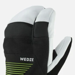 WEDZE KIDS’ WARM AND WATERPROOF LOBSTER SKIING GLOVES - 900 -Hiking Equipment Store ka0d81e7739d4434d94fe7455abd73f40