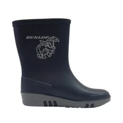 Dunlop Childrens/Kids Elephant Wellington Boots (Blue/Grey) -Hiking Equipment Store ka10034537f0028f5ef45d7f378210361