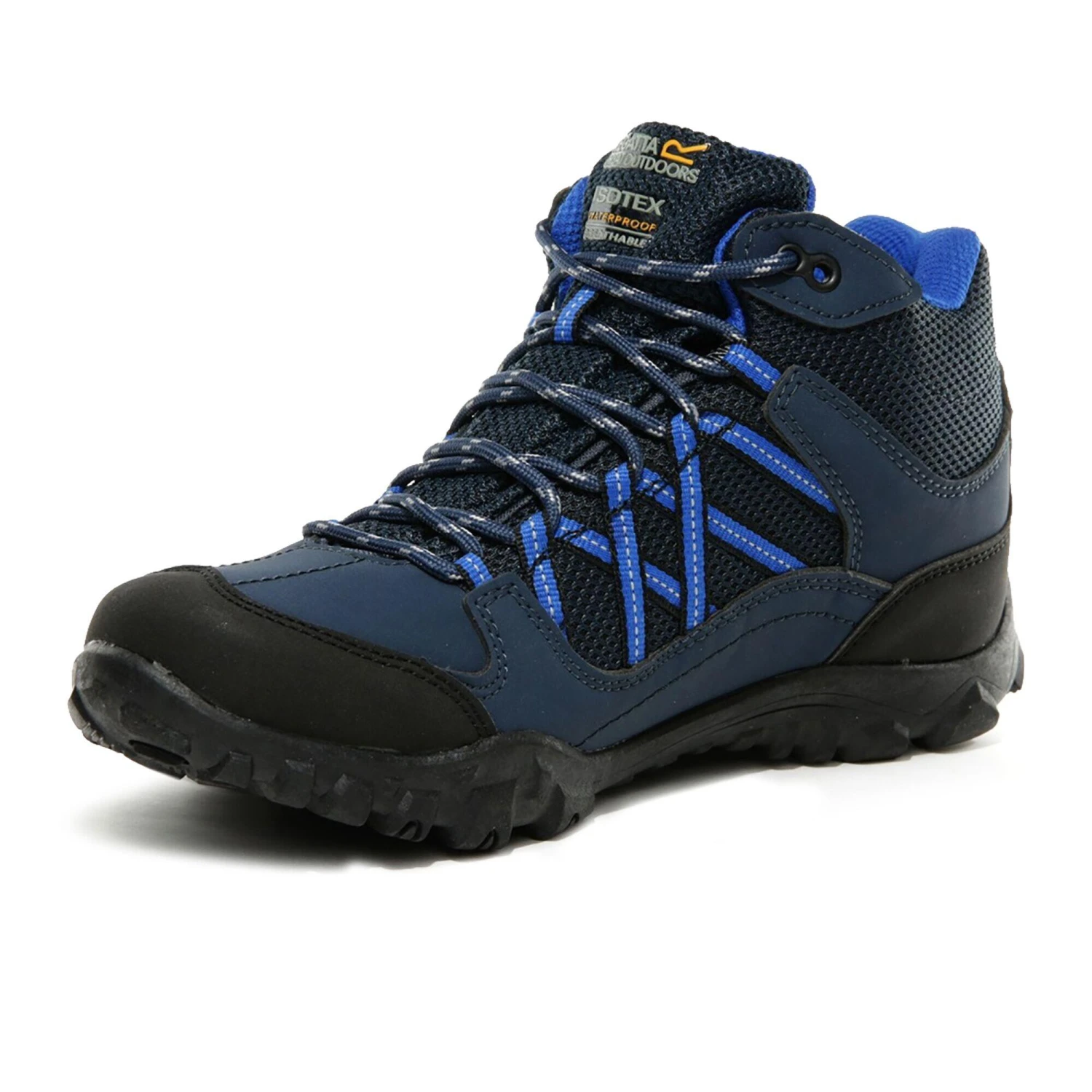 Regatta Childrens/Kids Edgepoint Boots (Deep Space Blue/Imperial Blue) 5 Regatta Childrens/Kids Edgepoint Boots (Deep Space Blue/Imperial Blue) - Image 3